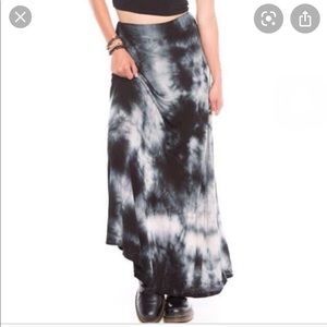 Brandy Melville Tie Dye Maxi Skirt
